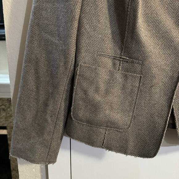 Banana Republic Italian Fabric Women's Wool Blend Jacket Size 8P - Picture 2 of 8